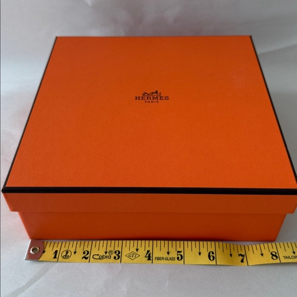Hermes Orange Scarf Box - Picture 9 of 11